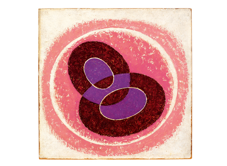Josef Albers, Proto Form A (1937), olio su masonite.